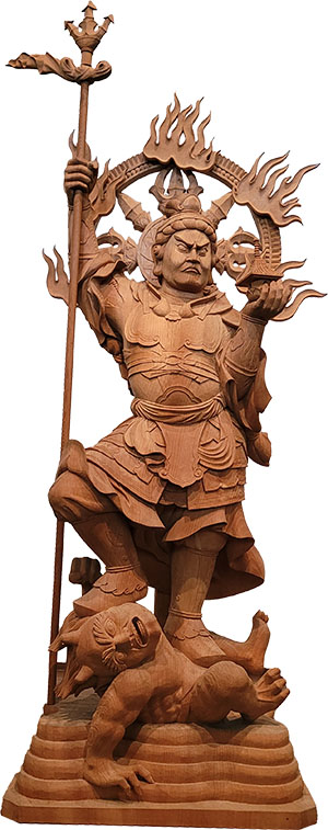 5 statues